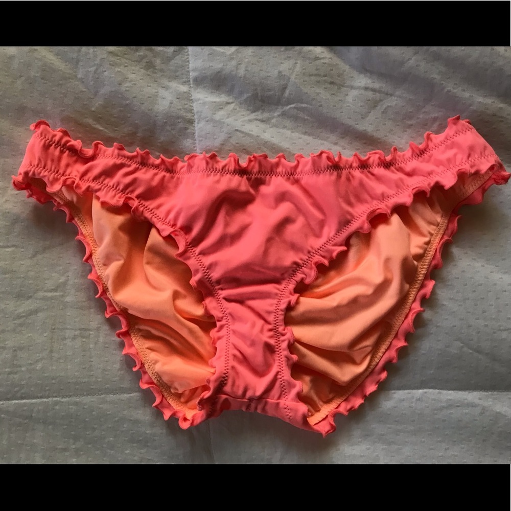 Cheeky Pink Ruffles Victoria’s Secret Swimsuit